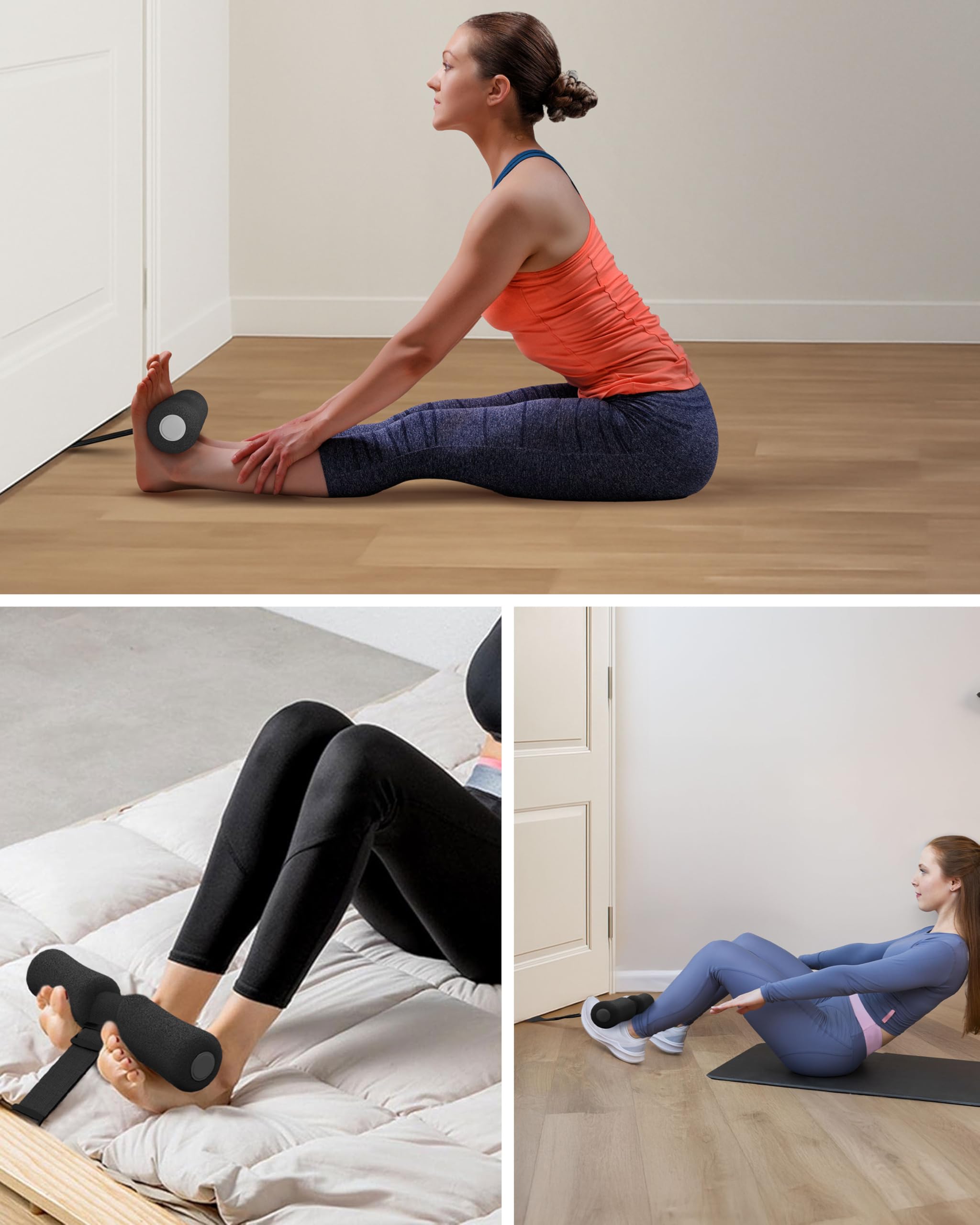 NEOLYMP Sit Up Hilfe – Sit Up Bar für effektives Bauchmuskeltraining – tragbar & vielseitig – Unterstützt korrekte Ausführung – Bauchtrainer für zuhause – Bauchmuskeltrainer Sixpack Trainer
